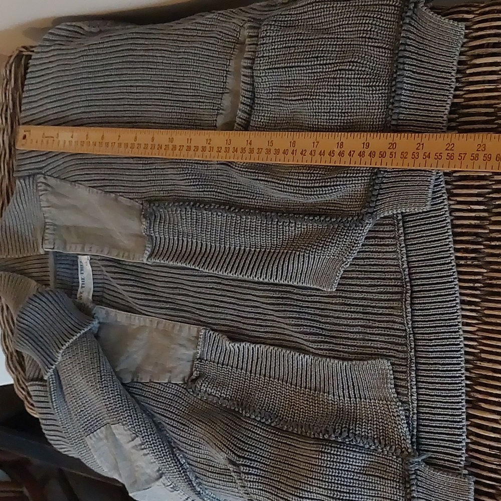 We The Free Knit Cropped 'Surplus Gray' Sweater - Picture 16 of 16